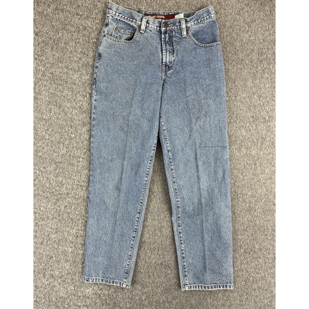 Ary Cooper Straight Leg High Rise Denim Light Wash Mens 32x30‎